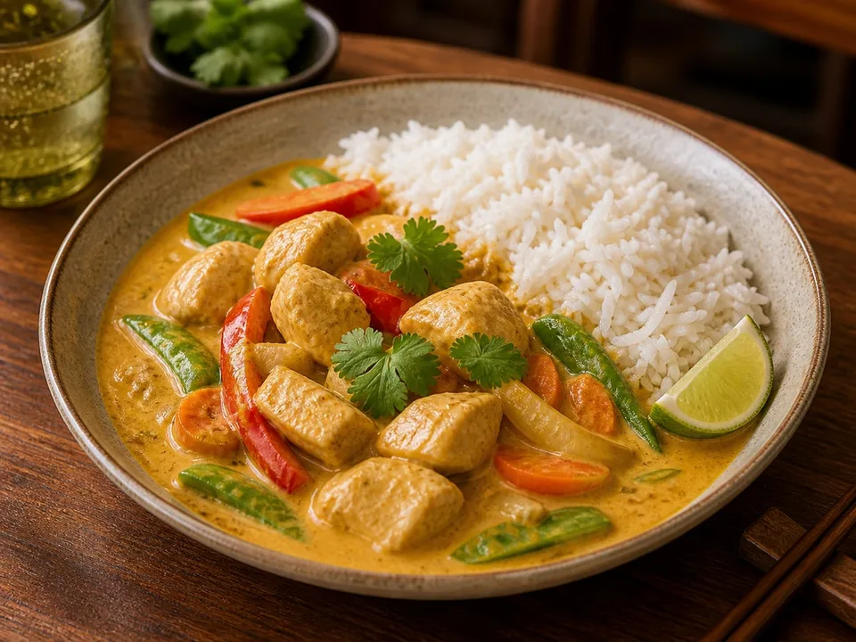 Kokos-Curry-Hähnchen