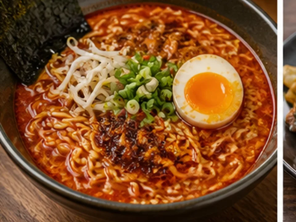 Scharfe Ramen