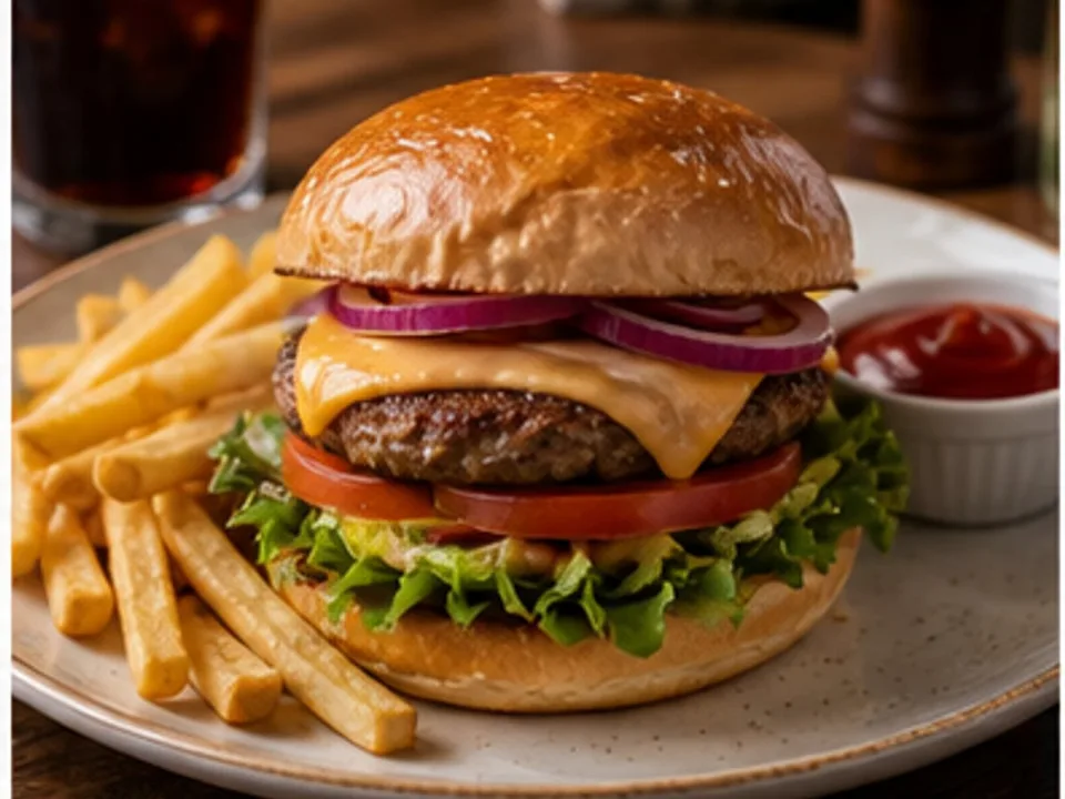 Rindfleisch-Burger
