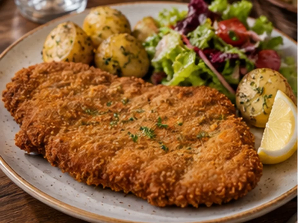 Schnitzel-Teller
