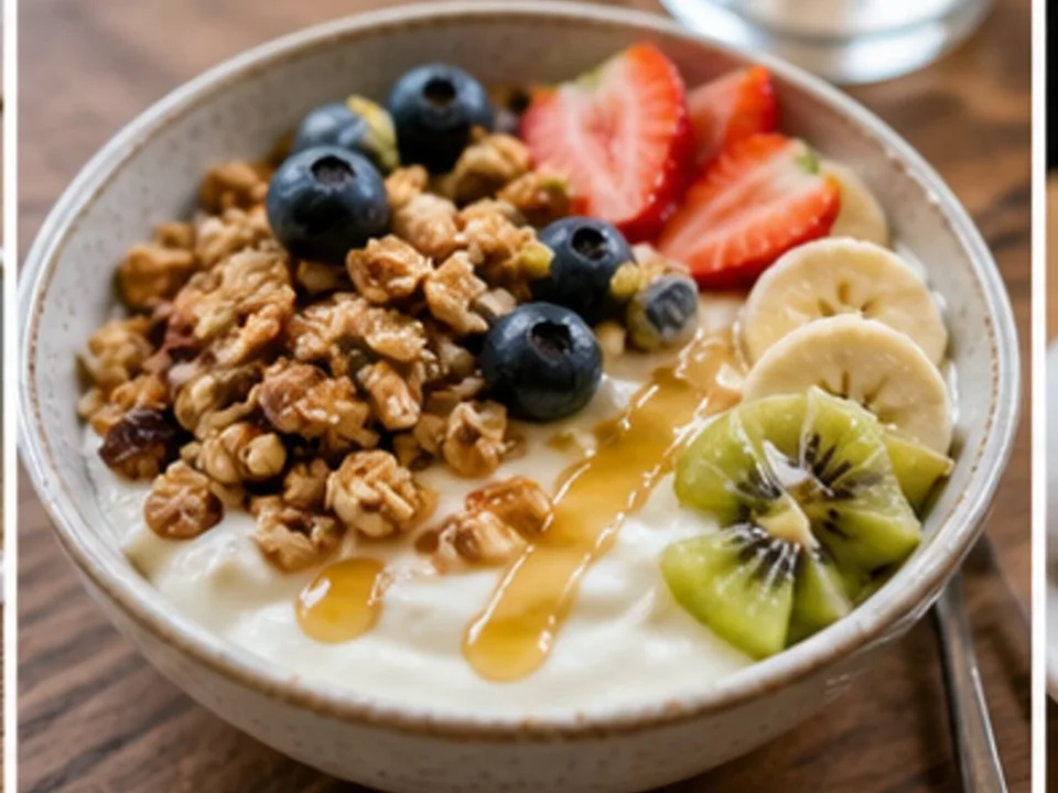Joghurt-Frucht-Bowl