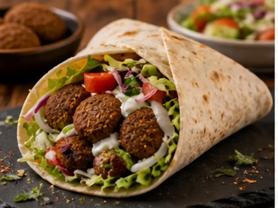 Falafel-Wrap