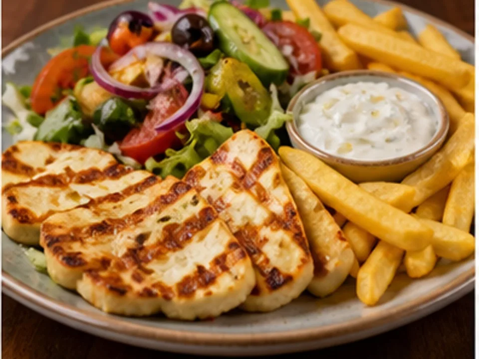 Halloumi-Teller